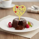 135 TOPPER I LOVE YOU - 16.5X10CM