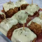 PARMEGIANA DE FILÉ DE FRANGO A PALIT