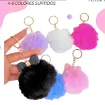 Llavero peluche redondo