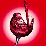 COPA DE VINO ROJO