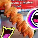 ESPETO DE COXA E SOBRE + POLENTA