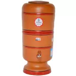Cuba de Barro com vela