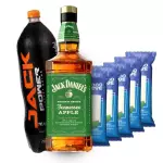 Combo Whisky J. Daniel's Apple 1L