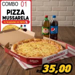Combo 01 Pizza Muçarela