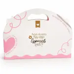 Lonchera grande impresa pink RG319