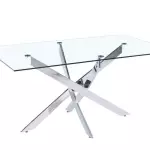 Mesa Insignia Cromo 150x90