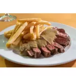 Entrecôte com fritas