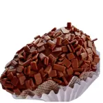Coxinha de brigaderio com morango