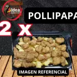 2 POLLIPAPAS + 1 MARACUYA DE LITRO