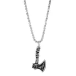 Wolf Axe Necklace