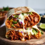 Burrito de Porco na Laranja