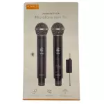 MICROFONE DUPLO S/FIO GOLD MCF-51A