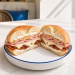 Pavo y Queso Bagel