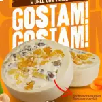 Queijo recheado Damasco e Avelã