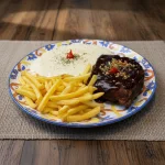 Costelinha Suína Arroz à Piamontese