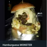 Hamburguesa monster