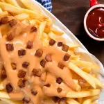 Batata Média, Cheddar e Bacon Média