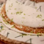 Tapioca e doce de leite