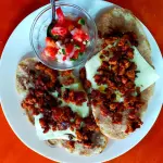 Molletes (jamón o chorizo)