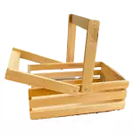 Caja madera cargadera doble