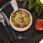 Entrada Pan de Ájo al Gratin