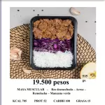 Masa muscular Res desm/arroz/remolac