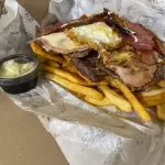 Chivito al plato