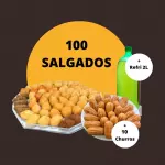 100 MINI SALGADOS +