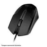 MOUSE ÓPTICO USB COM FIO PRETO MS-71