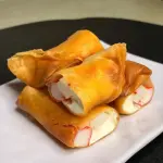 Rollos primavera de surimi