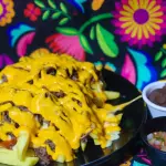 Papa carne o pollo