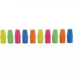 Borracha Ponteira Neon