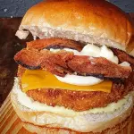 ss (frango, requeijão e bacon ) 🐔