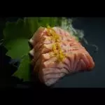 Sashimi de Salmão Maçaricado