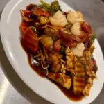 CHOP SUEY con camarones