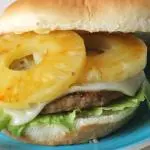 Hamburguesa Hawaina  Julio