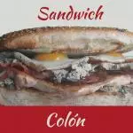 SÁNDWICH COLÓN (TERNERA)