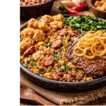 Tropeiro Mineiro Com Bife de Pernil