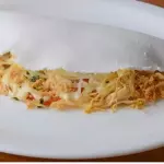 Tapioca Frango, palmito e catupiry