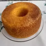 Bolo de abóbora c/fubá/coco - Marli
