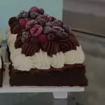 Marquise de frutos rojos