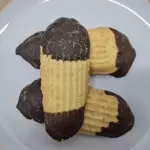 Porción de galletas lengüitas
