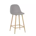 Banqueta Albis Base Simil Madera