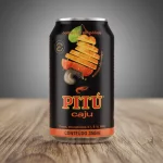 CACHAÇA PITU CAJU LATA 350ML