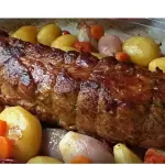 lombo suíno assado