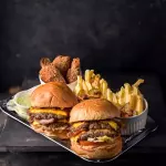 BANDEJA AMERICAN BURGUER