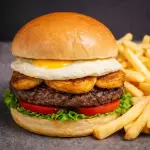 Hamburguesa a lo pobre