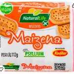Biscoito maizena com Psyllium