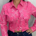 Camisa Soho Metalizada