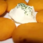 Arepitas con nata